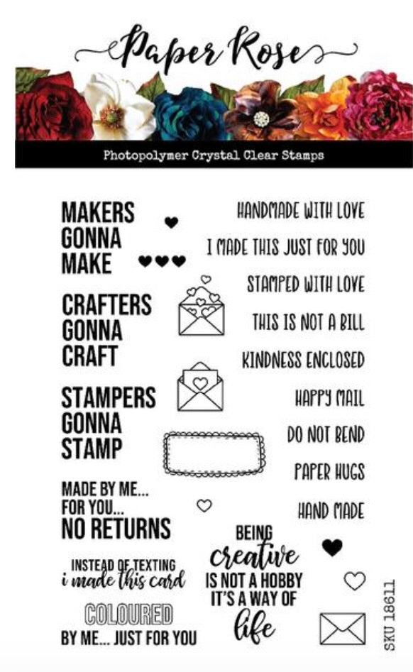Maker Clear Stamp 18611