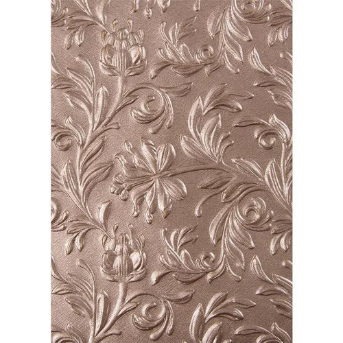 Botanical 3D Texture Fades Embossing Folder 662716 Sizzix