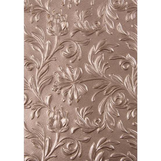 Botanical 3D Texture Fades Embossing Folder 662716 Sizzix