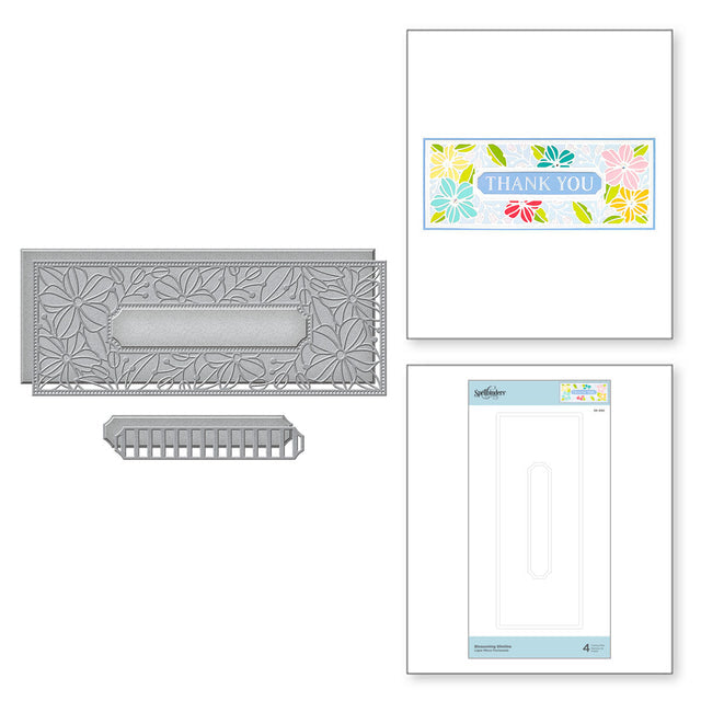 Blossoming Slimline Die Set S5-450 Spellbinders