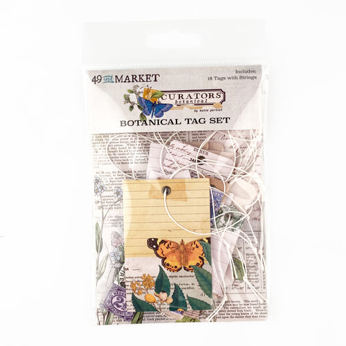 Curators Botanical - Tag Set