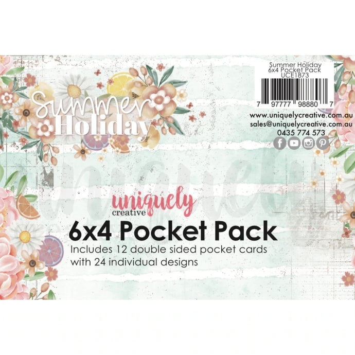 6x4 Summer Holiday Pocket Pack Summer Holiday