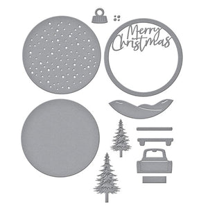Through the Woods Snowglobe Die S5-468