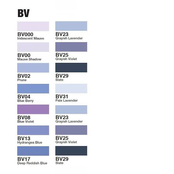 Copic Ciao - Blue Violet Shades