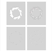 Load image into Gallery viewer, Colour Layering Wreath Stencils SA199 by Hero Arts