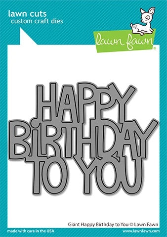 Giant Happy Birthday to You