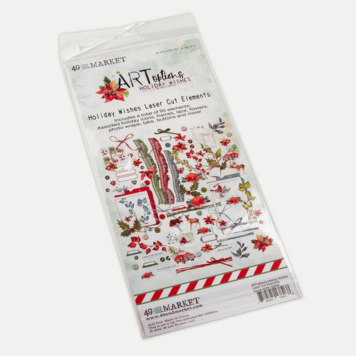 Holiday Wishes - Laser Cut Elements