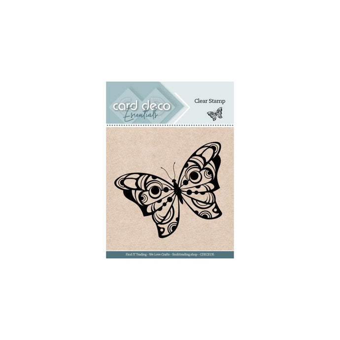 Butterfly Clear Stamp Find It Trading