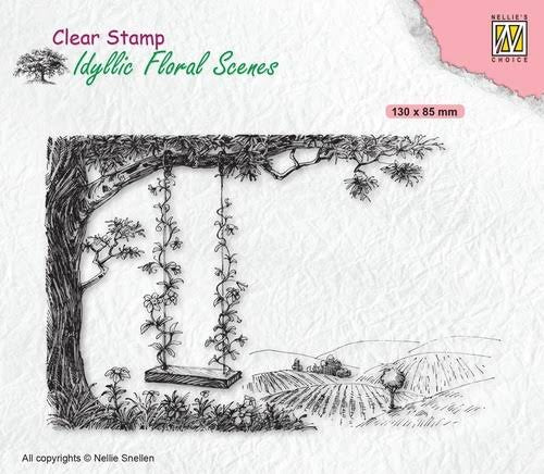 Tree with Swing Clear Stamp IFS035