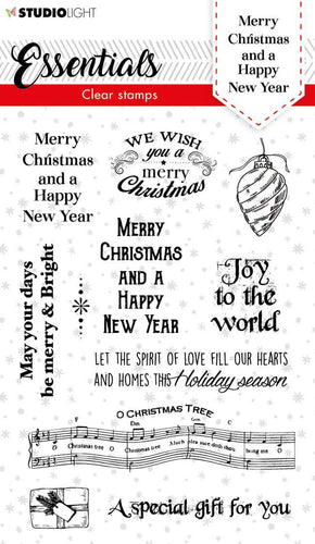 Merry Christmas Clear Stamp Set