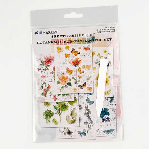 Sherbet Botanical Rub-ons ss36387 49 and market