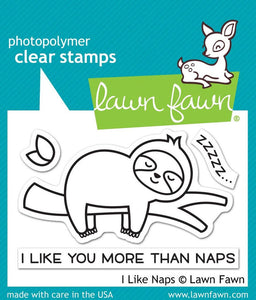I Like Naps Clear Stamp LF2163 Lawn Fawn
