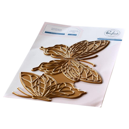 Butterflies Foil Plate