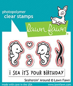 Seahorsin’ Around Lawn Cuts LF1968 Lawn Fawn