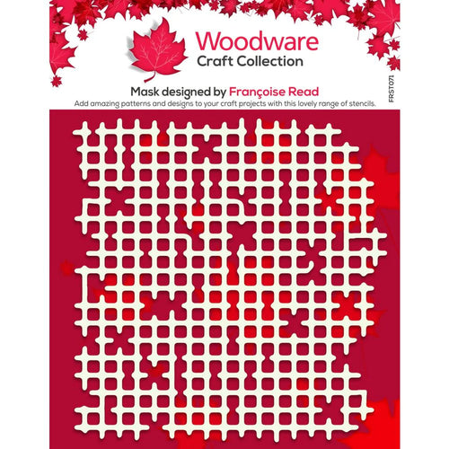 Worn Mesh Stencil Mask FRST071