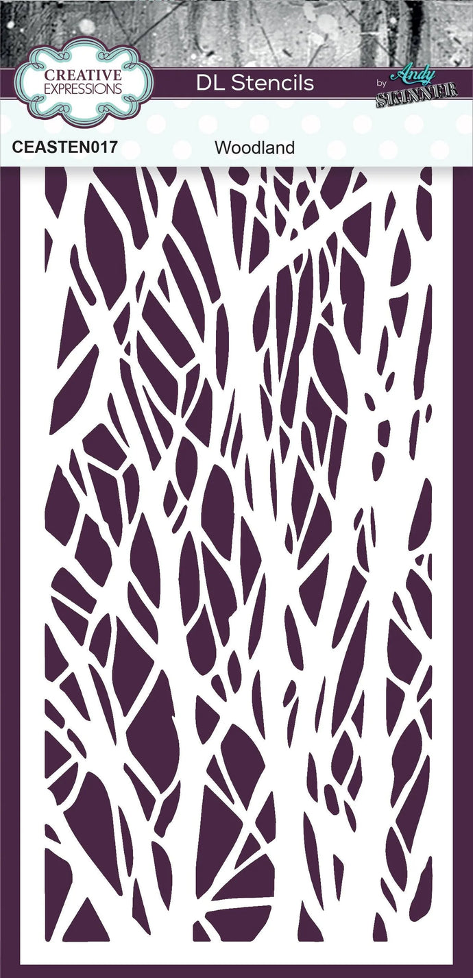 Woodland Stencil by Andy Skinner CEASTEN017
