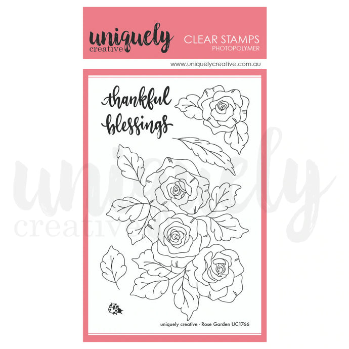 Rose Garden Clear Stamp